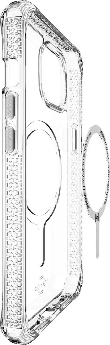 Itskins Recycled L2 Hybrid R Cover - iPhone 14 Plus - Transparant