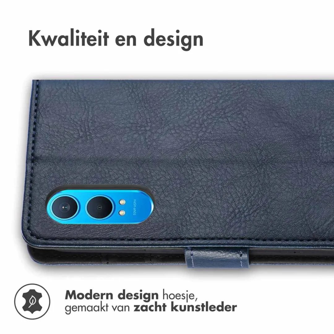 Imoshion Hoesje OnePlus Nord CE 4 Lite 5G - 3 Pasjes - Donkerblauw