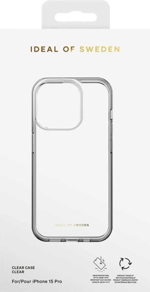 iDeal of Sweden iPhone 15 Pro Hoesje - Transparant - IDCLC-I2361P-471 - afbeelding 3 van 6