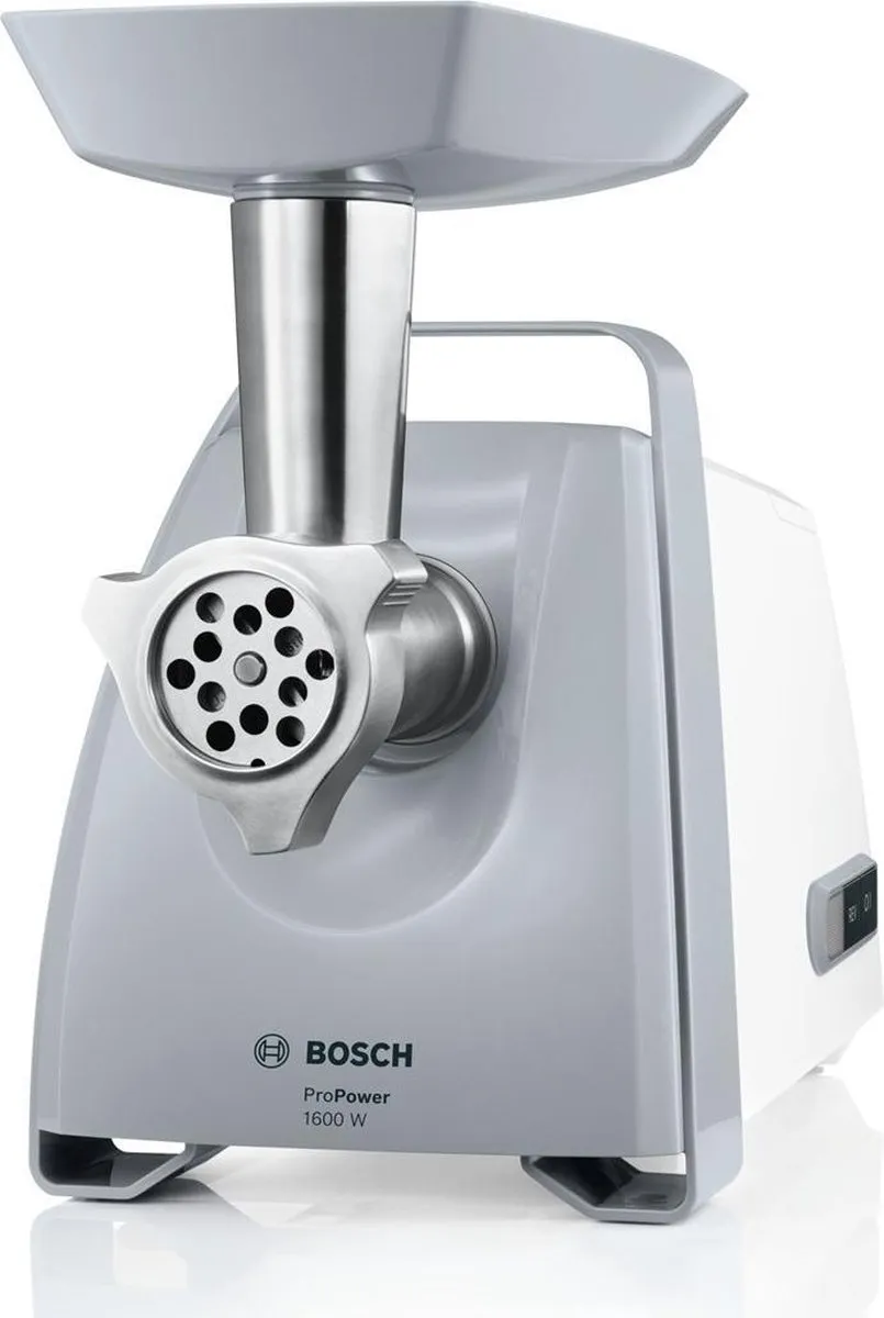 Bosch MFW45020 Vleesmolen 500W - Wit/Grijs