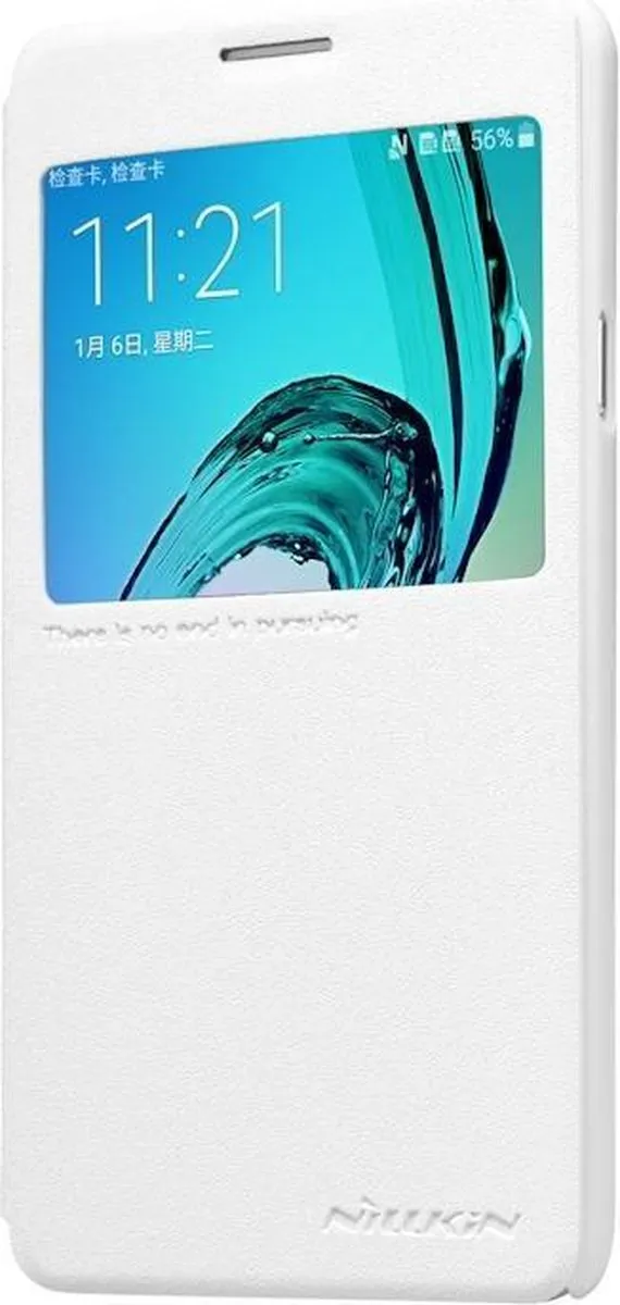 Nillkin Sparkle S-View Book Case Samsung Galaxy A3 (2016) - Wit - afbeelding 3 van 6