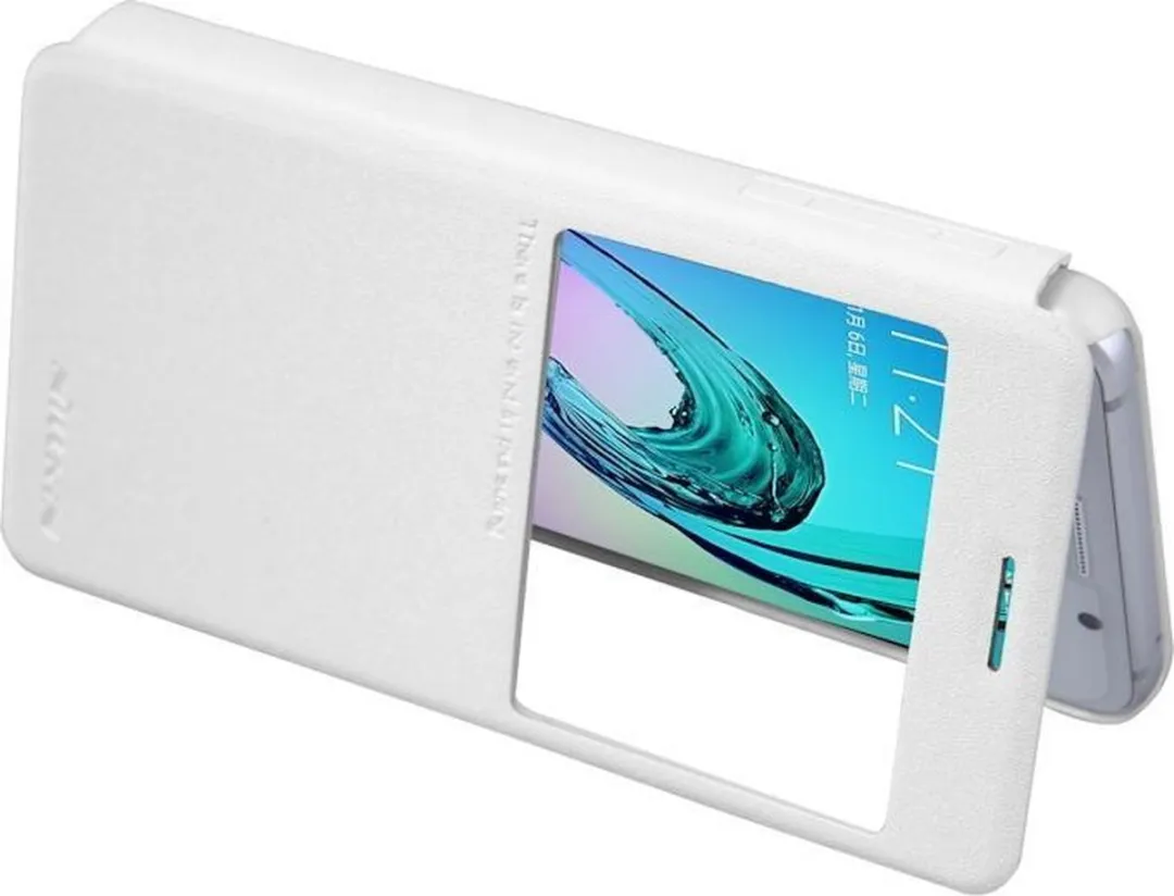 Nillkin Sparkle S-View Book Case Samsung Galaxy A3 (2016) - Wit - afbeelding 6 van 6