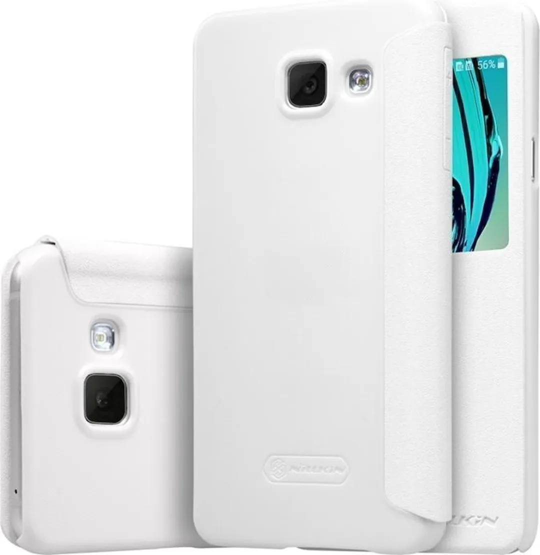 Nillkin Sparkle S-View Book Case Samsung Galaxy A3 (2016) - Wit - afbeelding 5 van 6
