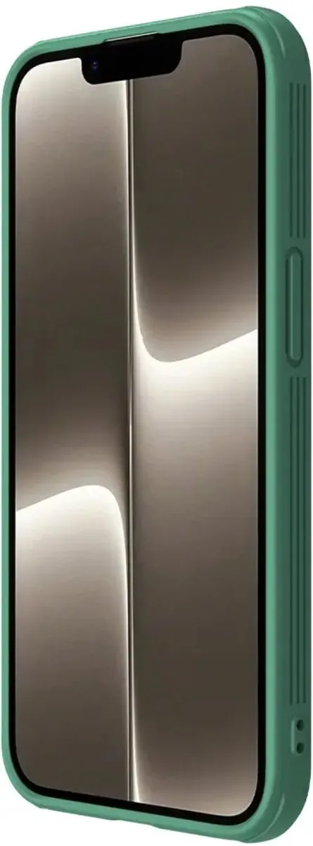 Nillkin CamShield Hoesje iPhone 16/17 Groen - Camera Slider