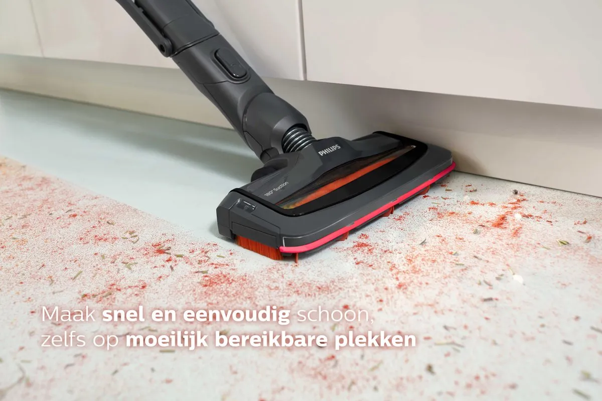 Philips SpeedPro FC6722/01 Steelstofzuiger - 800 Airwatts - Zwart