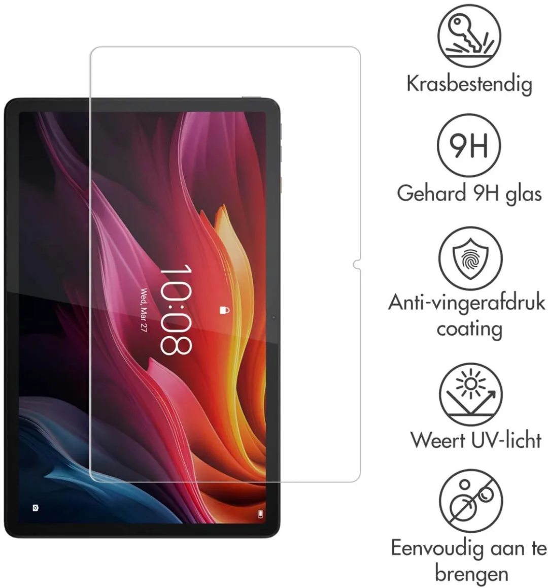 Imoshion SH00085582 Tablet Screenprotector - Lenovo Tab K11 Plus - Transparant
