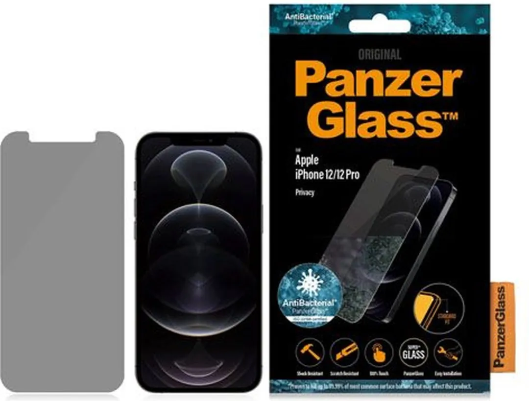 PanzerGlass Gehard Glas Privacy Screenprotector iPhone 12 Pro - PZ-P2708