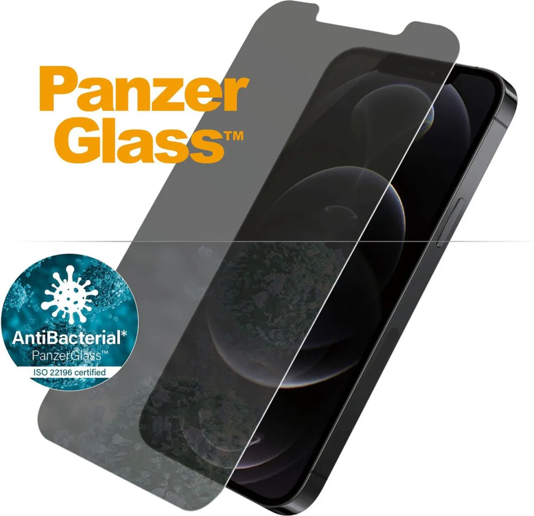 PanzerGlass Gehard Glas Privacy Screenprotector iPhone 12 Pro - PZ-P2708 - afbeelding 6 van 6