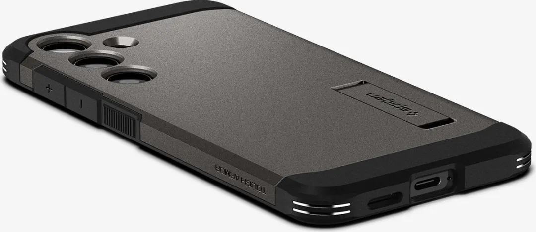 Spigen Tough Armor ACS07333 Hoesje - Samsung Galaxy S24 Plus - Grijs