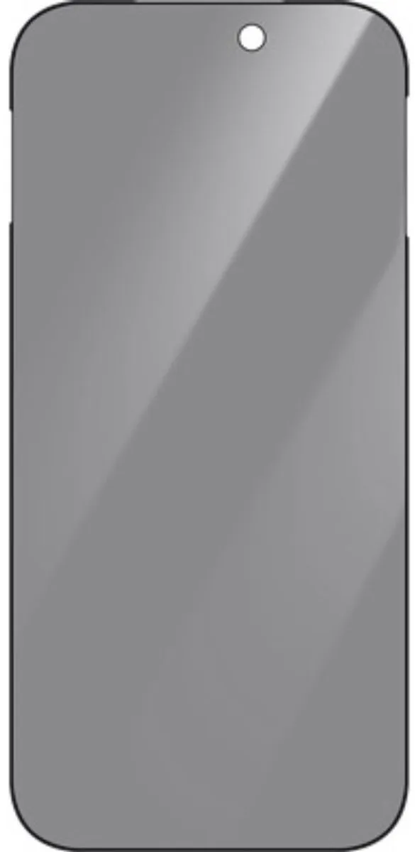 Just in Case Cazy Privacy Screenprotector iPhone Air - Anti-Spy Glas