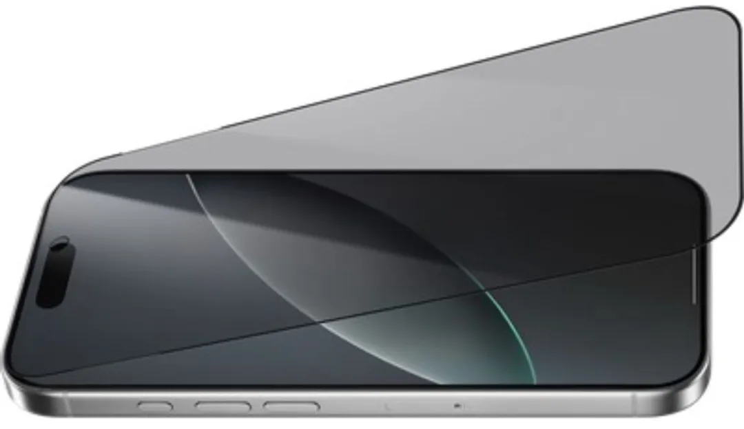 Just in Case Cazy Privacy Screenprotector iPhone Air - Anti-Spy Glas