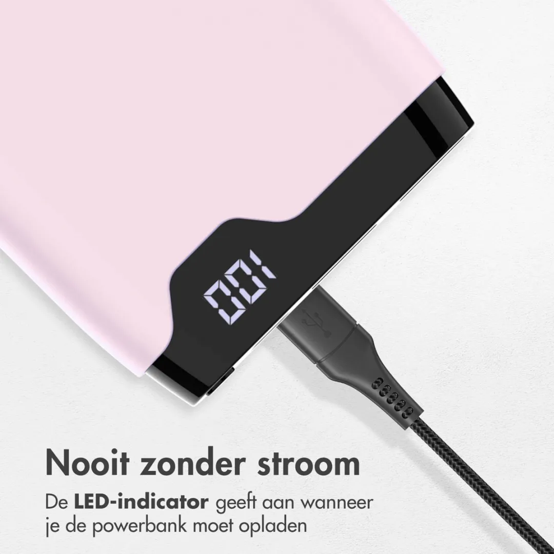 Imoshion Powerbank SH00052314 20000mAh - 22.5W - Roze