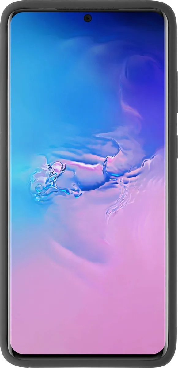 Azuri Samsung Galaxy S20 Plus Siliconen Hoesje - Zwart - afbeelding 6 van 6