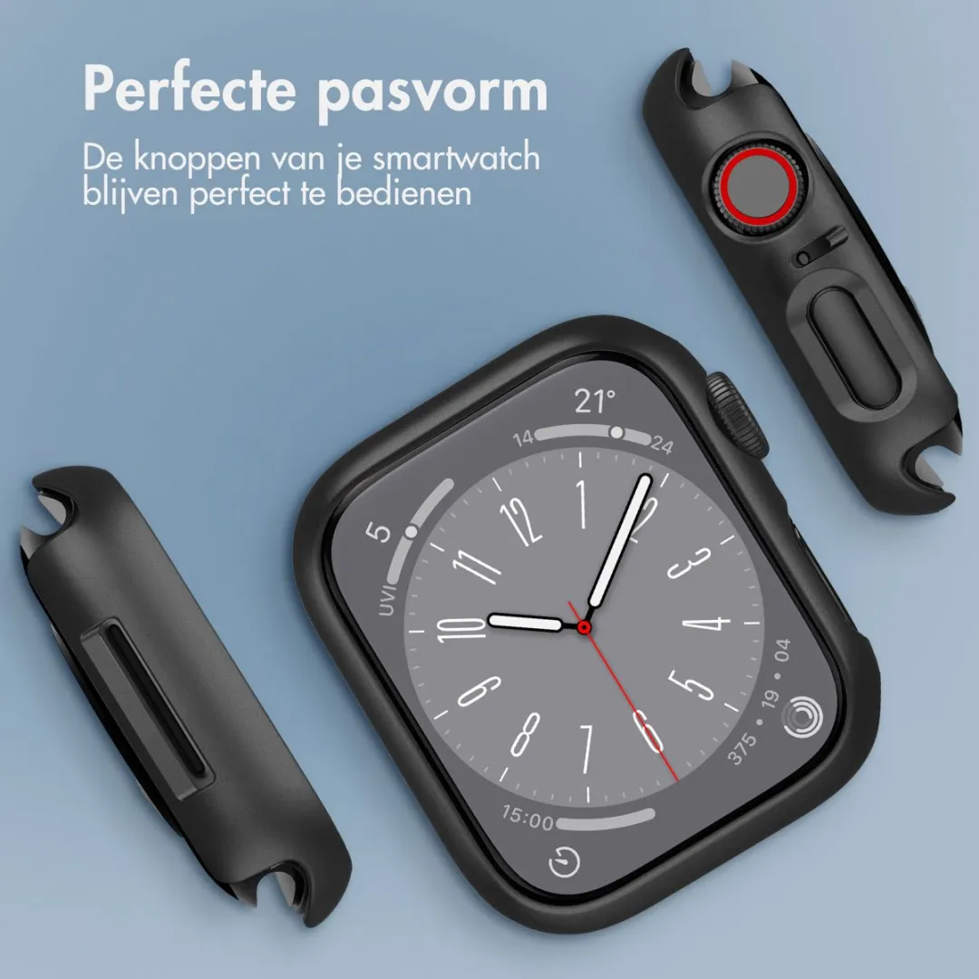 Imoshion Apple Watch 44mm Full Cover Hoesje - Zwart
