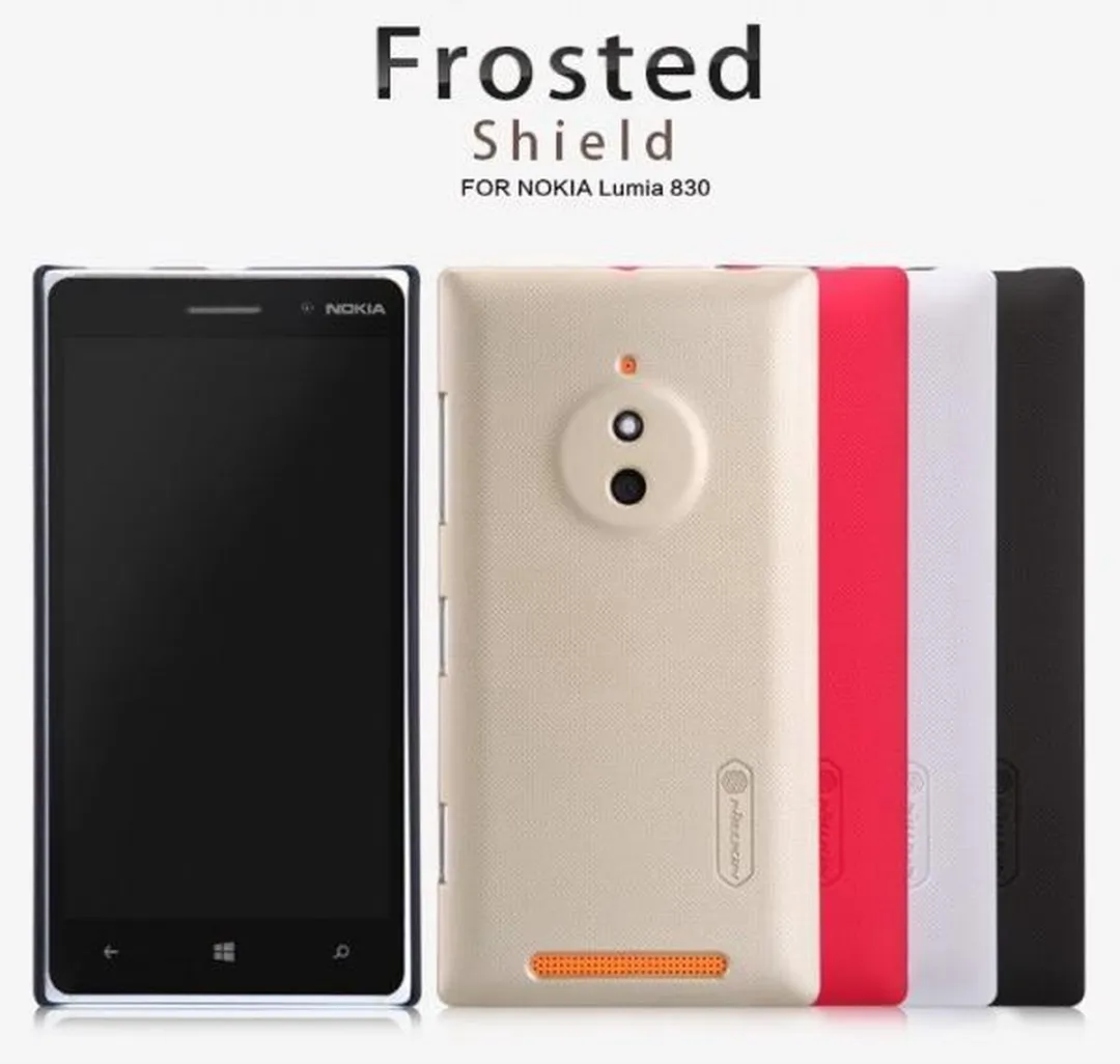 Nillkin Backcover Nokia Lumia 830 SFS-N-L830-BK - Zwart - afbeelding 6 van 6