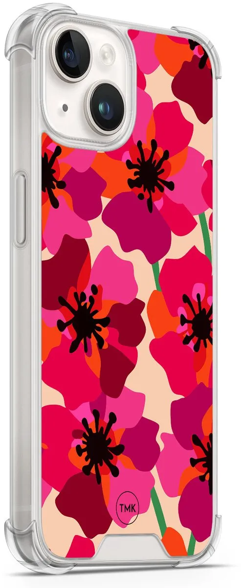 Casevibes iPhone 14 Shockproof Hoesje A/i14/S/027 - Roze