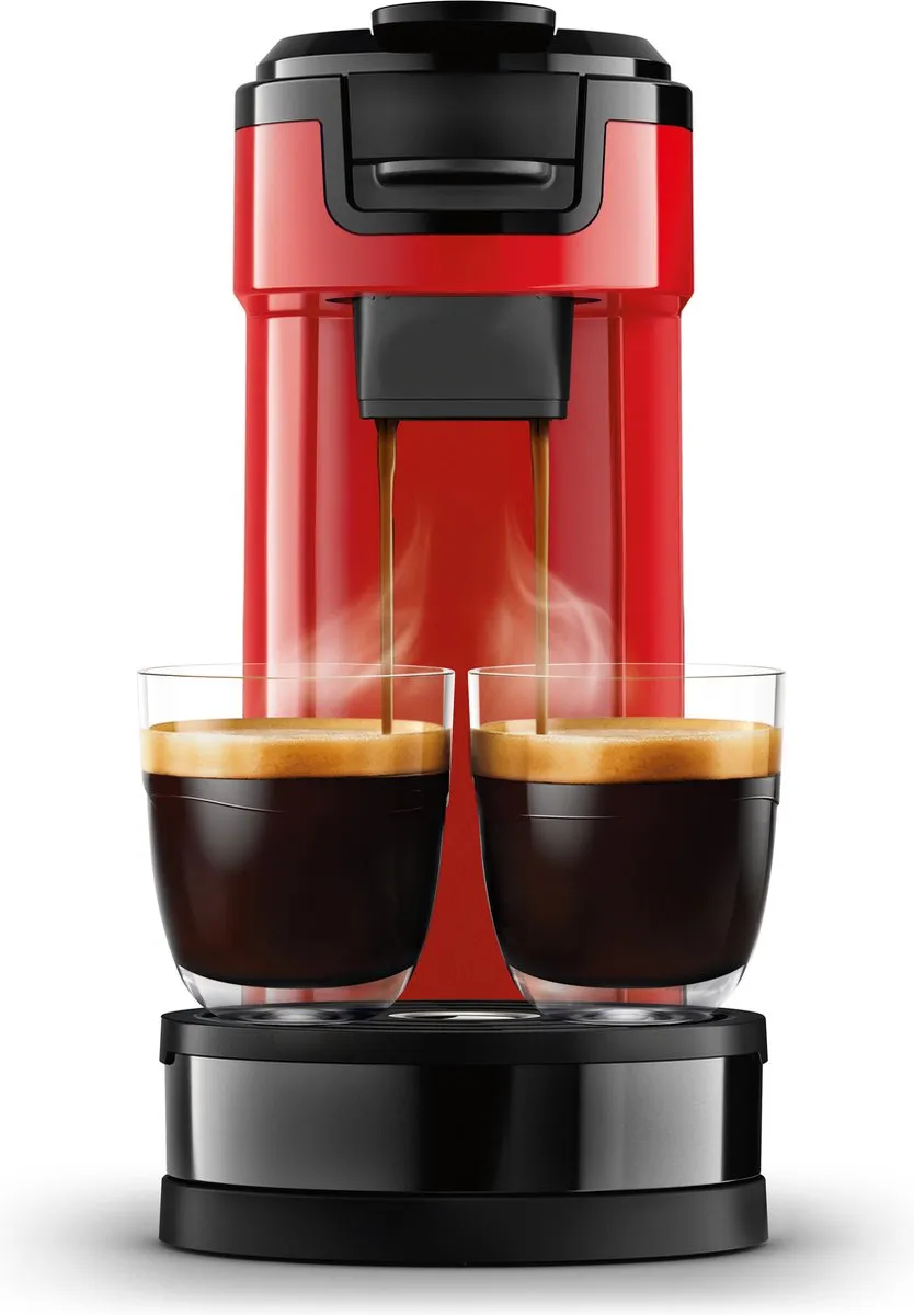 Philips Senseo Switch HD6592/84 Koffiemachine - Pad & Filter - 7 Kopjes - Rood