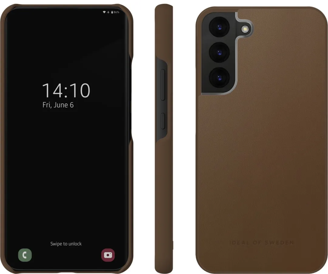 iDeal of Sweden Atelier Case Galaxy S22+ - Intense Brown - afbeelding 4 van 5