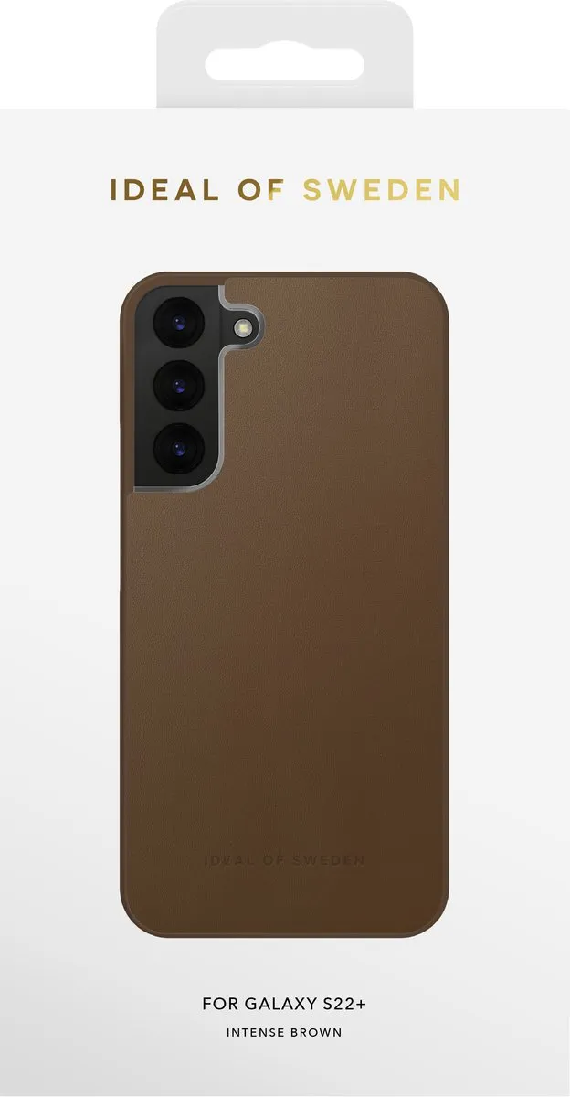 iDeal of Sweden Atelier Case Galaxy S22+ - Intense Brown - afbeelding 2 van 5