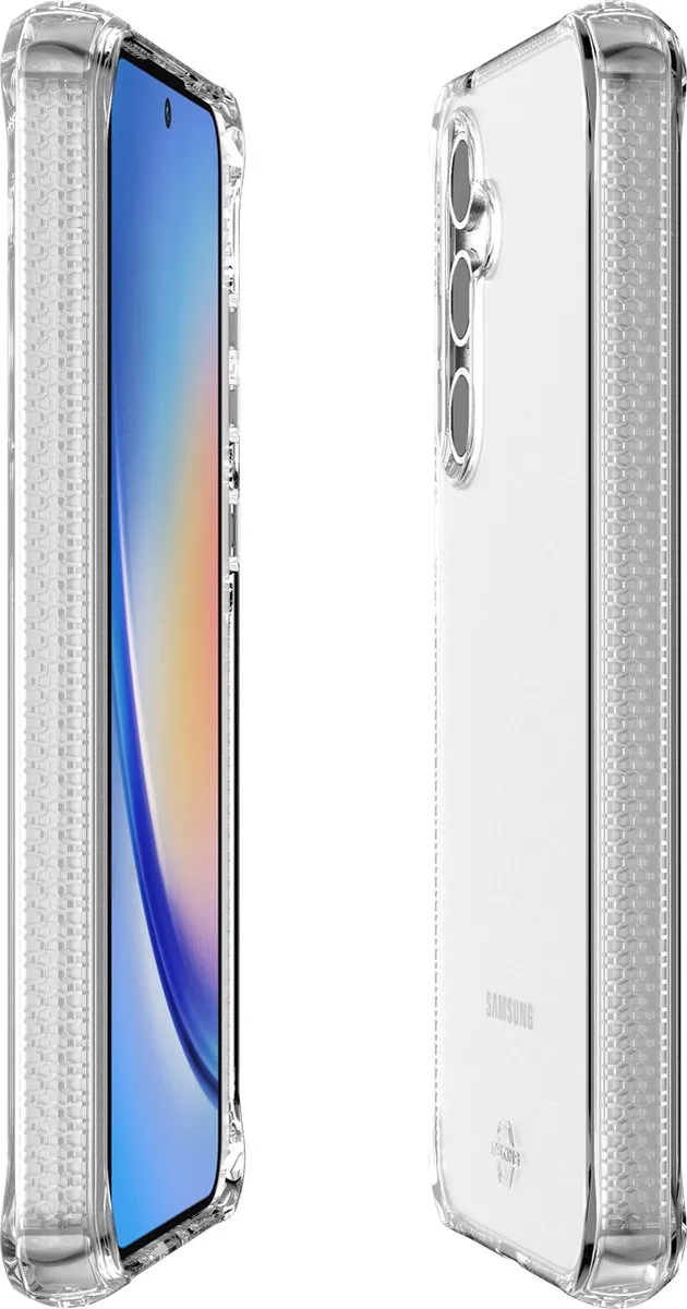 Itskins Level 2 SpectrumClear-R Galaxy A35 Telefoonhoesje - Transparant