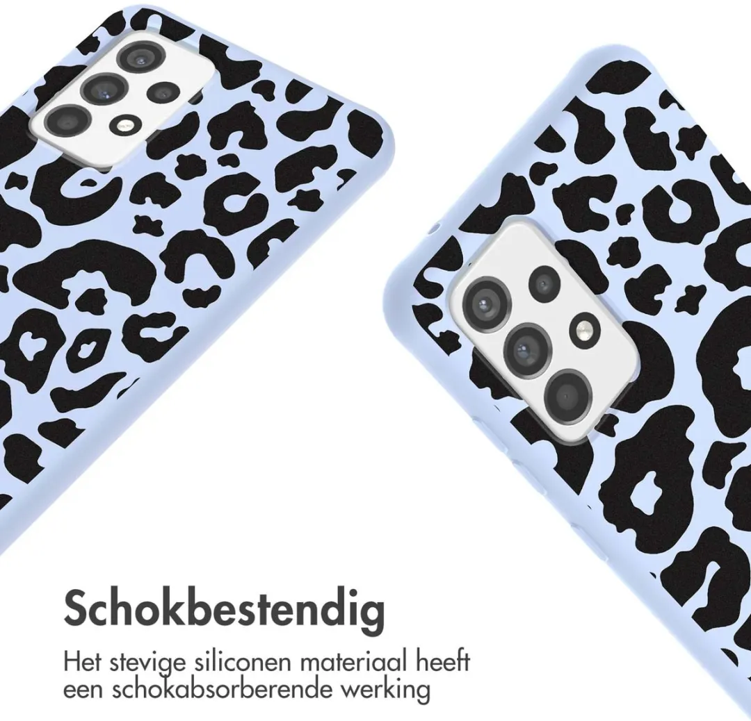 Imoshion Hoesje Samsung Galaxy A52 Animal Lila