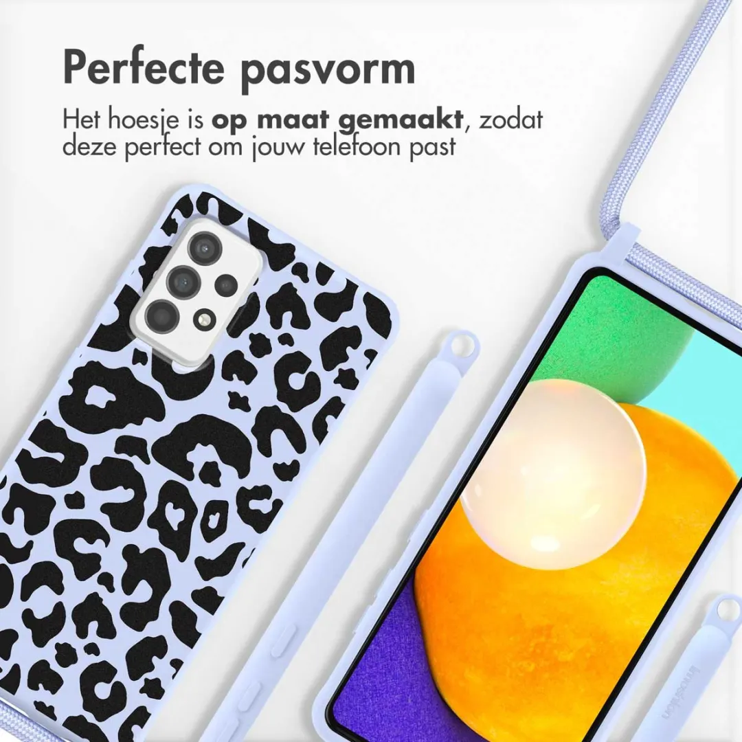 Imoshion Hoesje Samsung Galaxy A52 Animal Lila