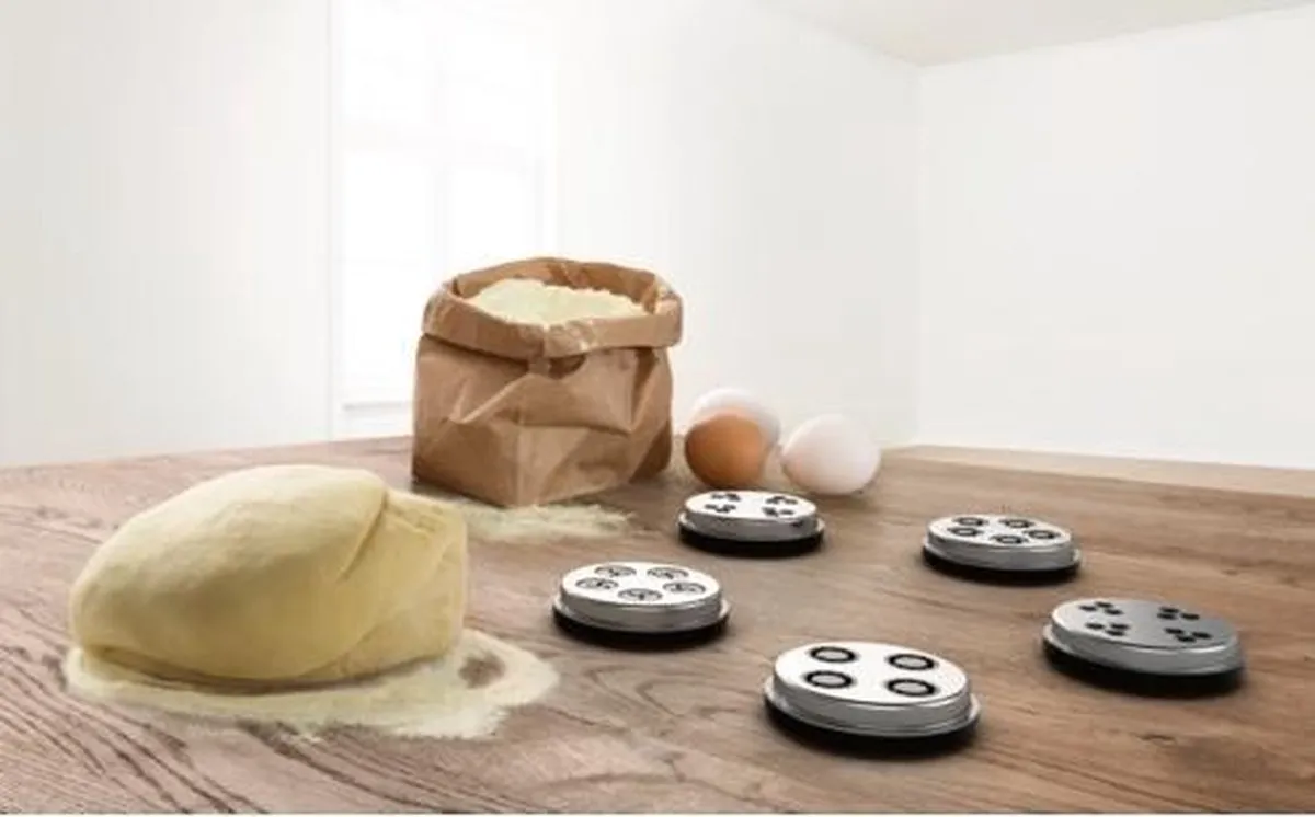 Bosch MUZ9PP2 Pasta-accessoires - 5 Schijven - Roestvrijstaal