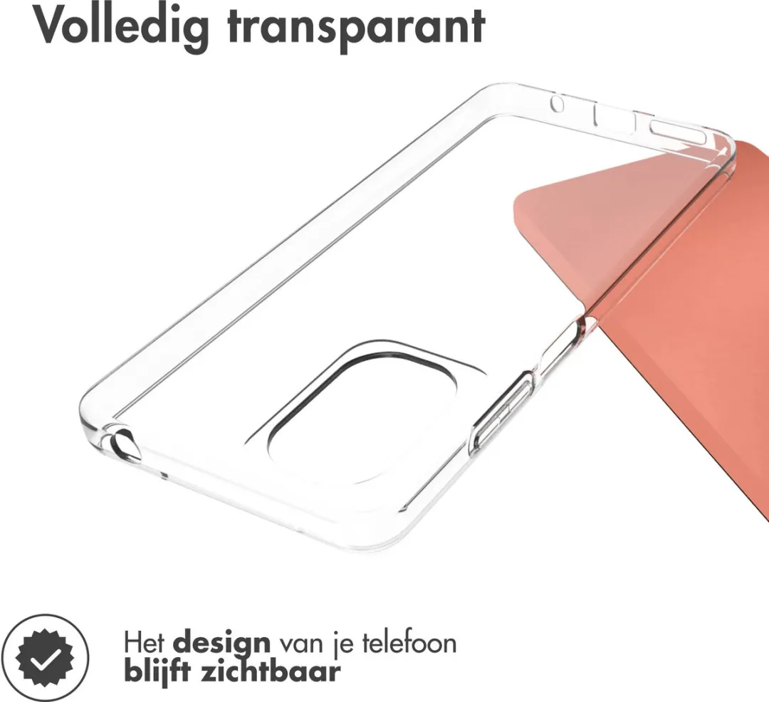 Accezz Hoesje Motorola Moto G04/G24 - Transparant