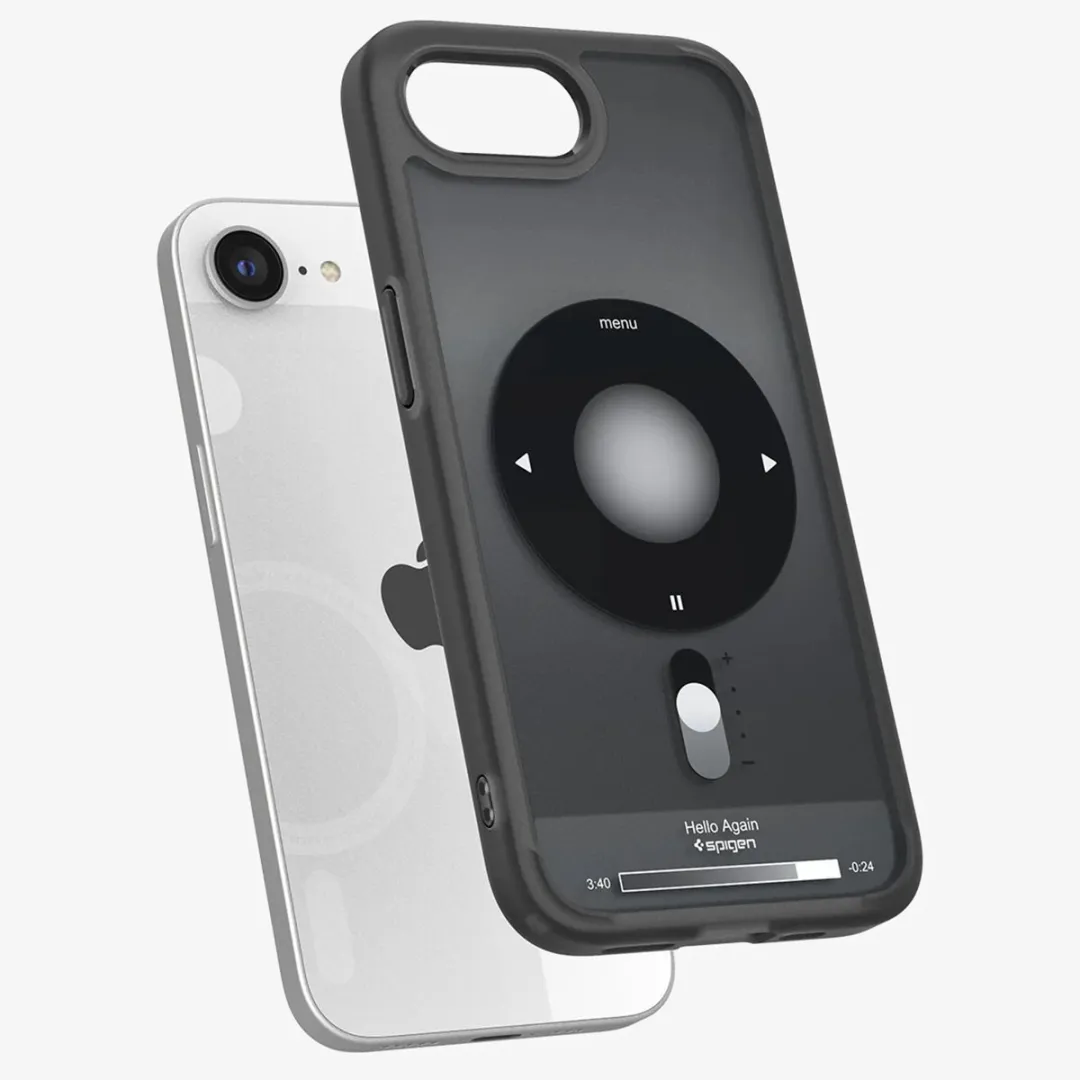 Spigen Ultra Hybrid Backcover ACS09146 - iPhone 16 - Zwart