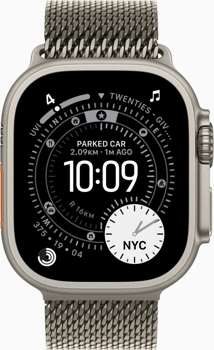 Apple Watch Ultra 3 49mm - Natural Titanium