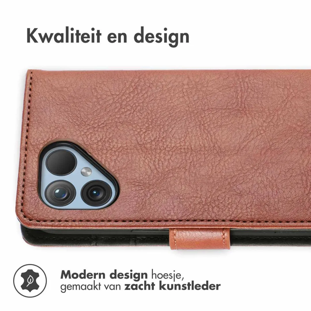 Imoshion Hoesje Fairphone 5 - 3 Pasjes - Bruin