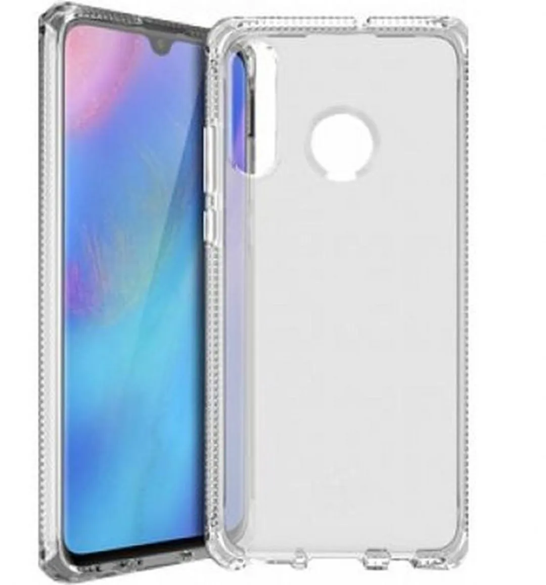 Itskins Spectrum Hoesje Huawei P30 Lite - Level 2 Transparant - IT-SPECL2-HUP30L-CLR