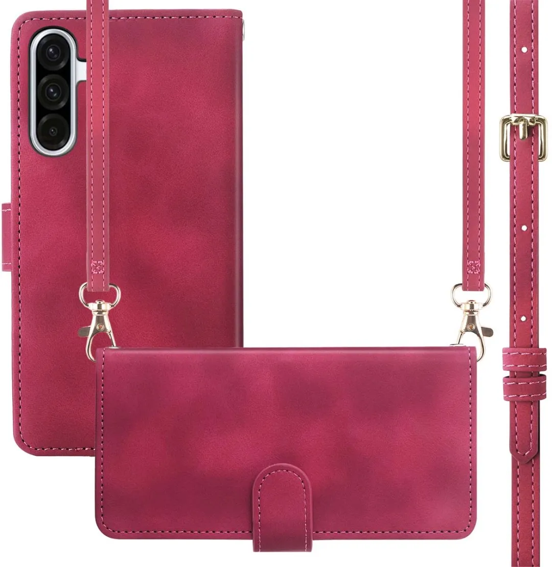 Imoshion Bookcase Hoesje Samsung Galaxy A36 - 3 Pasjes - Rood