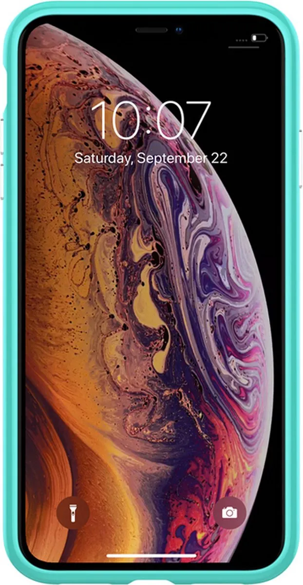 Nillkin Floral Hoesje iPhone XR - Groen - afbeelding 2 van 6