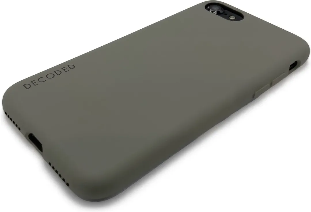 Decoded Siliconen Back Cover Apple iPhone SE 2022 - Donker Groen