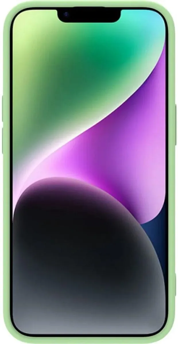 Nillkin CamShield Hoesje iPhone 15 - Groen - MagSafe