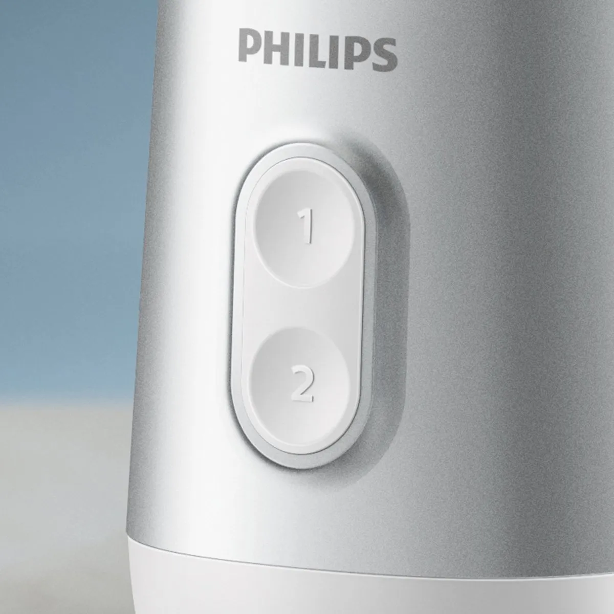 Philips 3000-serie Mini blender HR2510/90 - 0,6 L - 350W - Wit/Zilver