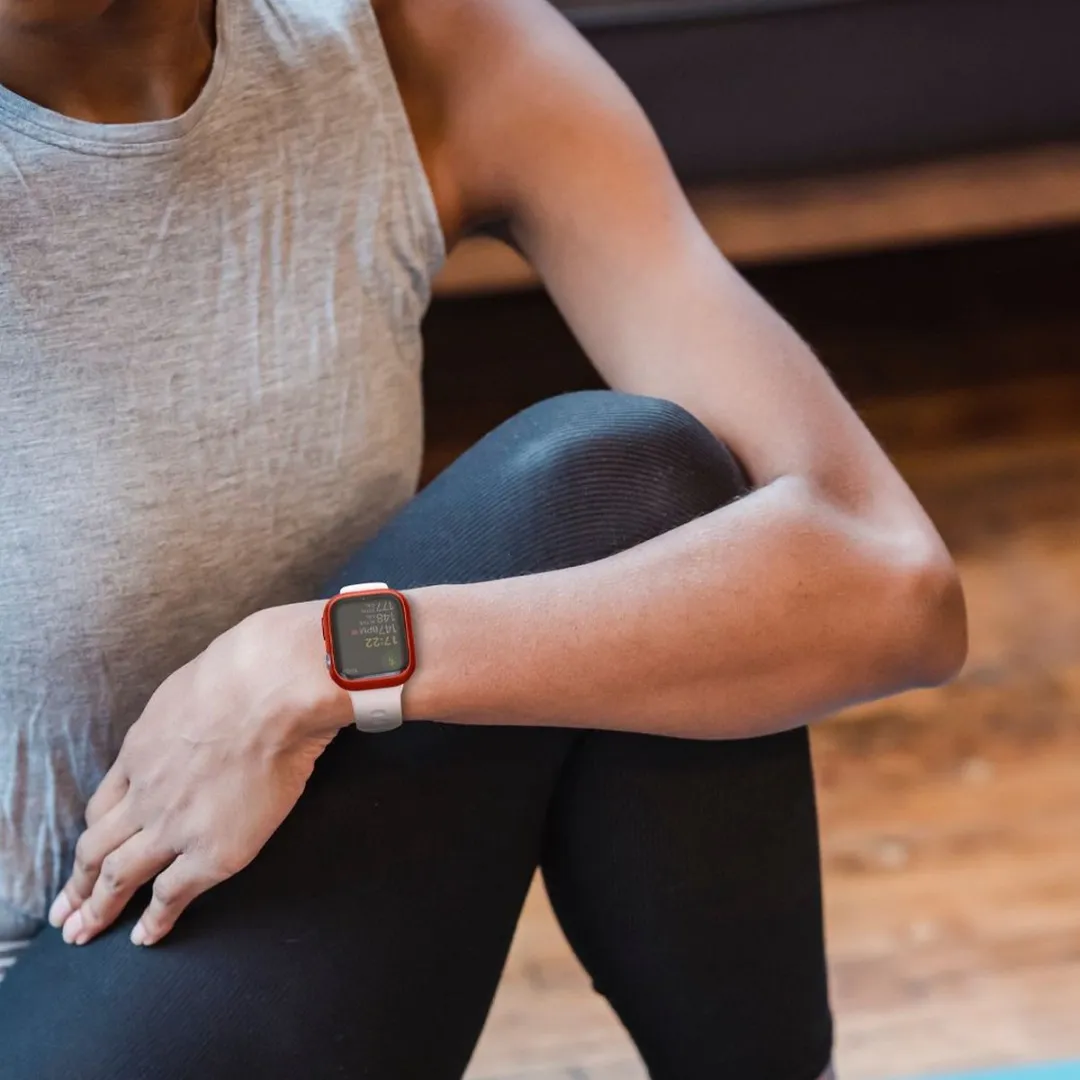 Spigen Thin Fit Apple Watch 7/8 Hoesje 45mm - Rood