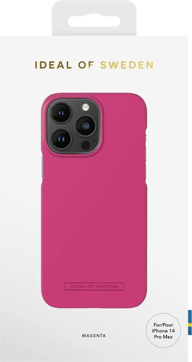 iDeal of Sweden Fashion Case Seamless iPhone 14 Pro Max - Magenta - afbeelding 5 van 5