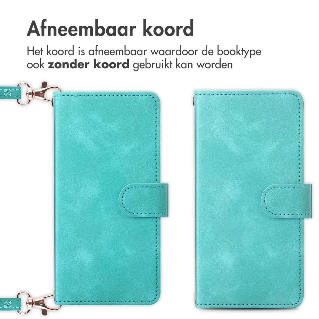Imoshion Bookcase Hoesje Samsung Galaxy A56 - 3 Pasjes - Turquoise