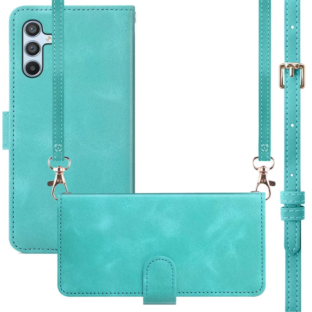 Imoshion Bookcase Hoesje Samsung Galaxy A56 - 3 Pasjes - Turquoise