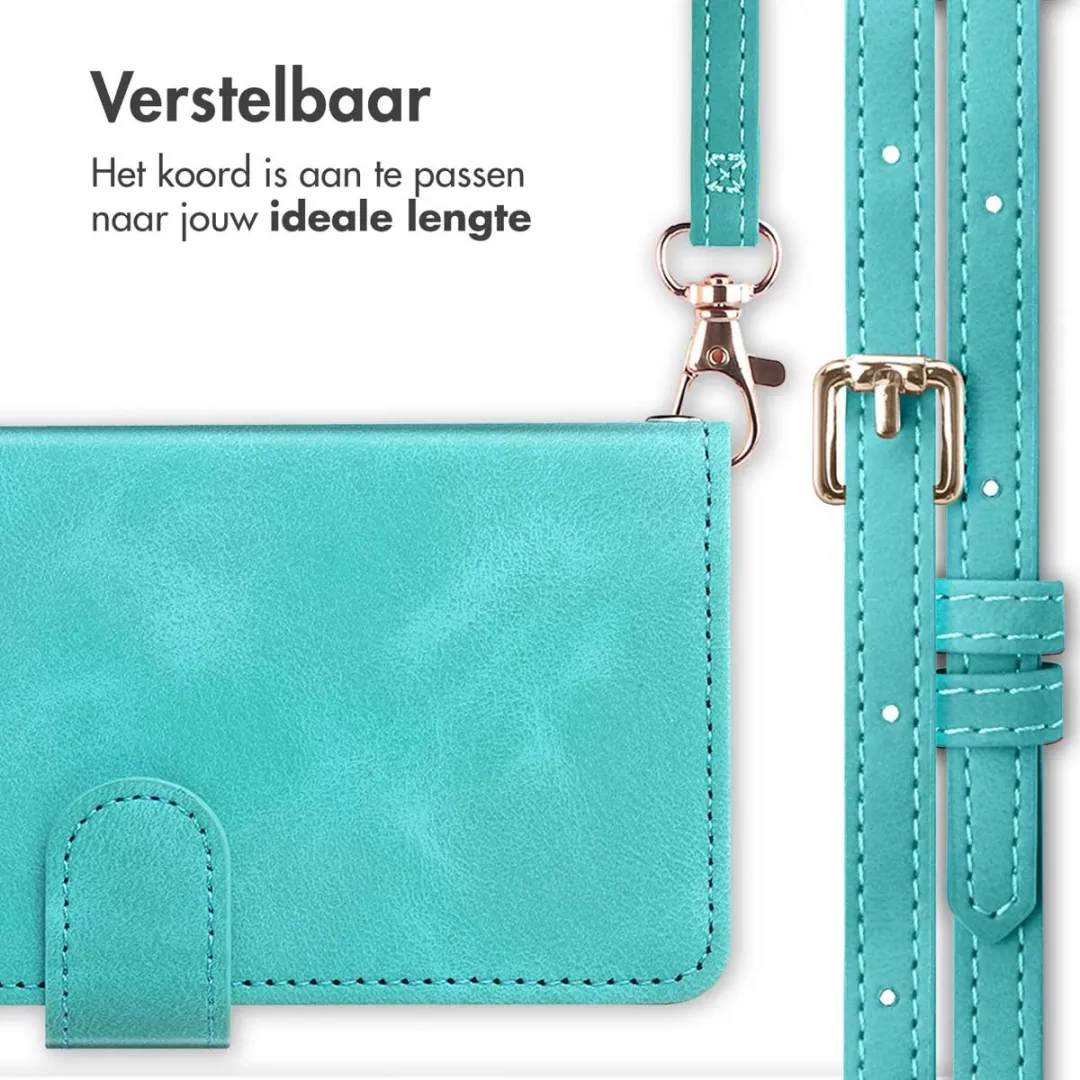 Imoshion Bookcase Hoesje Samsung Galaxy A56 - 3 Pasjes - Turquoise
