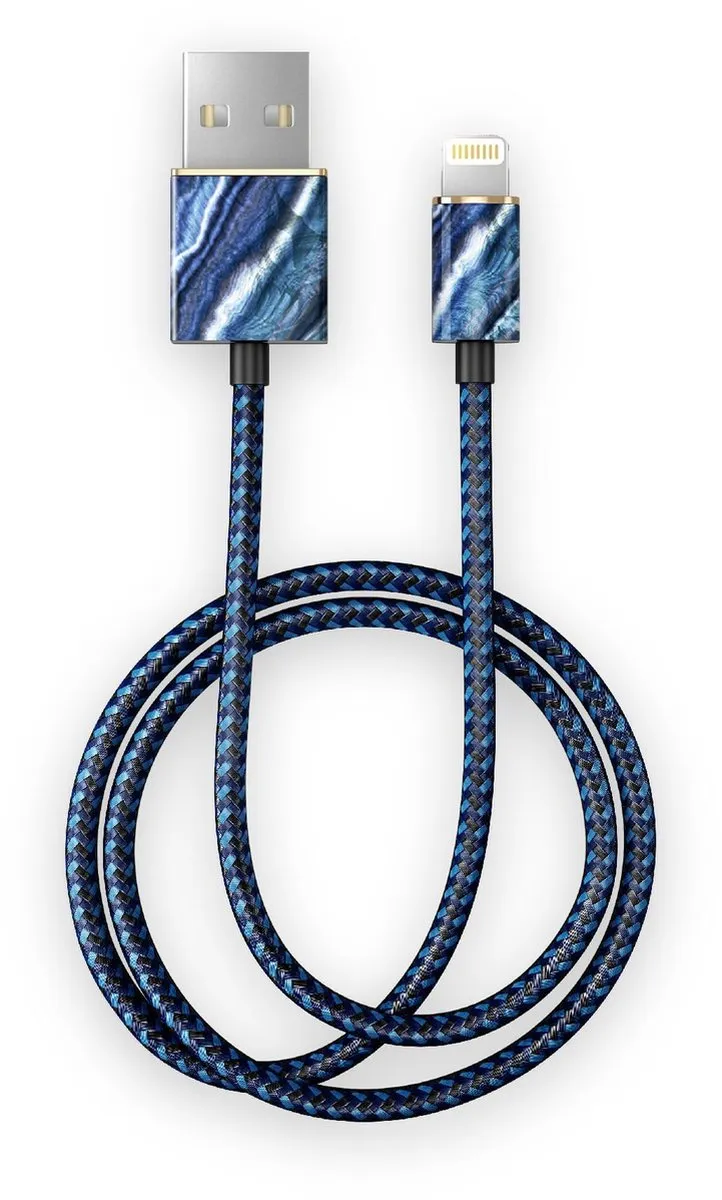 iDeal of Sweden Fashion Cable Lightning Indigo Swirl 2m