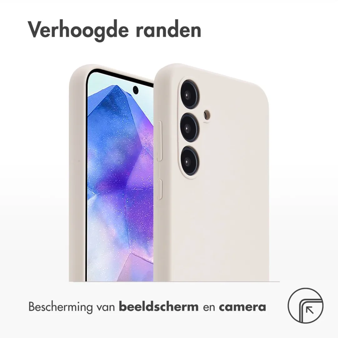 Accezz Hoesje Samsung Galaxy A55 Stone