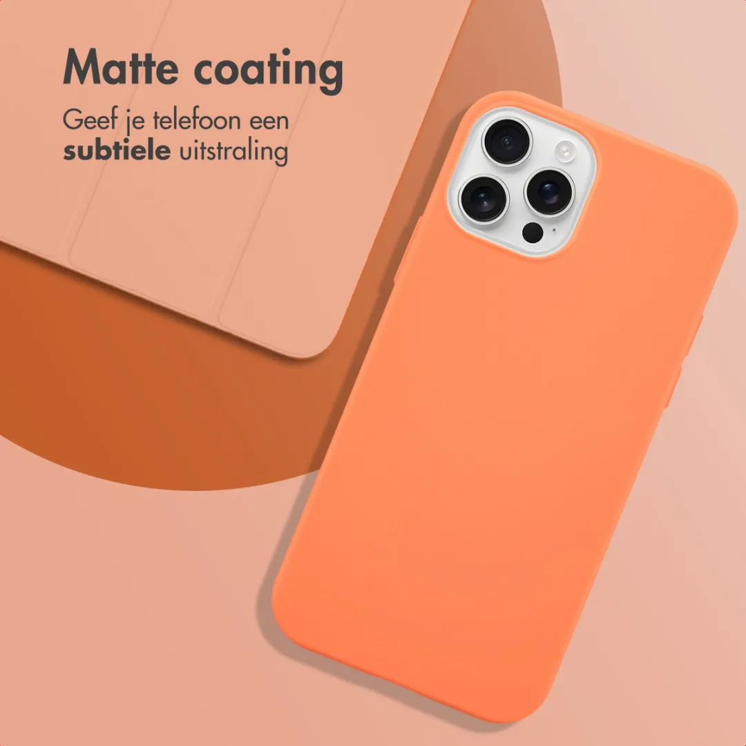 Imoshion Hoesje iPhone 12/12 Pro - Apricot Crush Orange