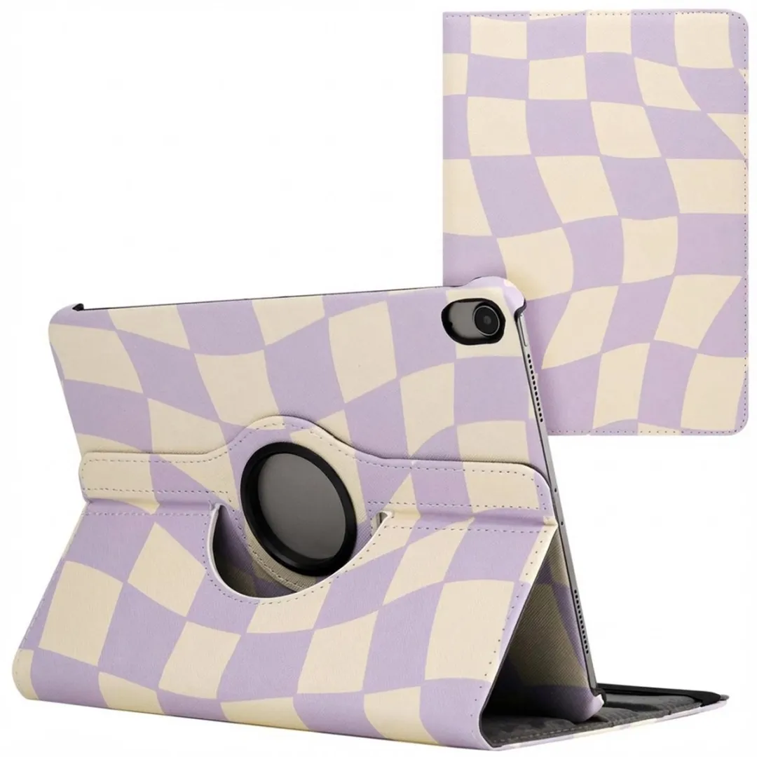 Imoshion Tablethoes SH00066951 - 360° Draaibaar Bookcase - 10.9" - Dancing Cubes