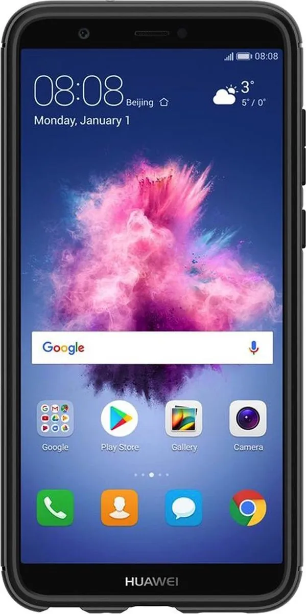 Spigen Rugged Armor L24CS23183 Hoesje - Huawei P Smart 2018 - Zwart - afbeelding 6 van 6