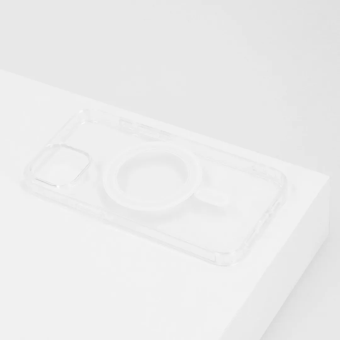 BMAX iPhone 13 Soft Case - Transparant - MagSafe