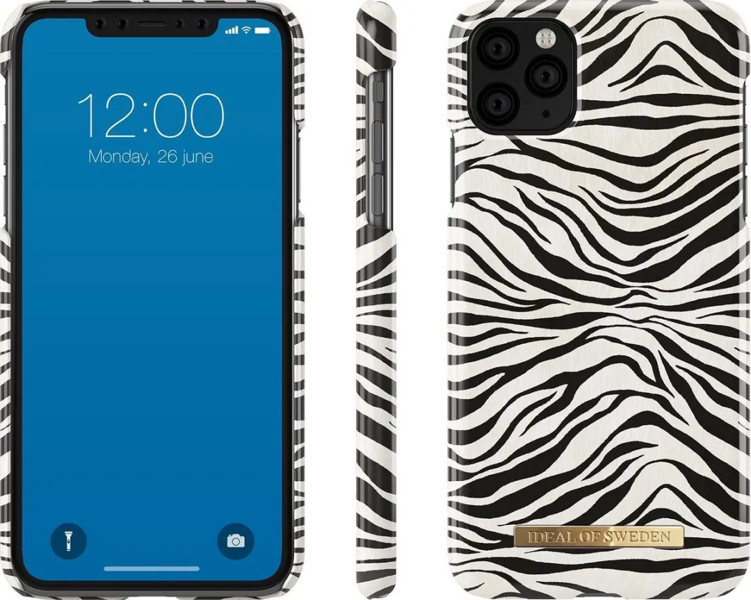 iDeal of Sweden Fashion Case Zafari Zebra iPhone 11 Pro Max - Meerkleurig - afbeelding 6 van 6