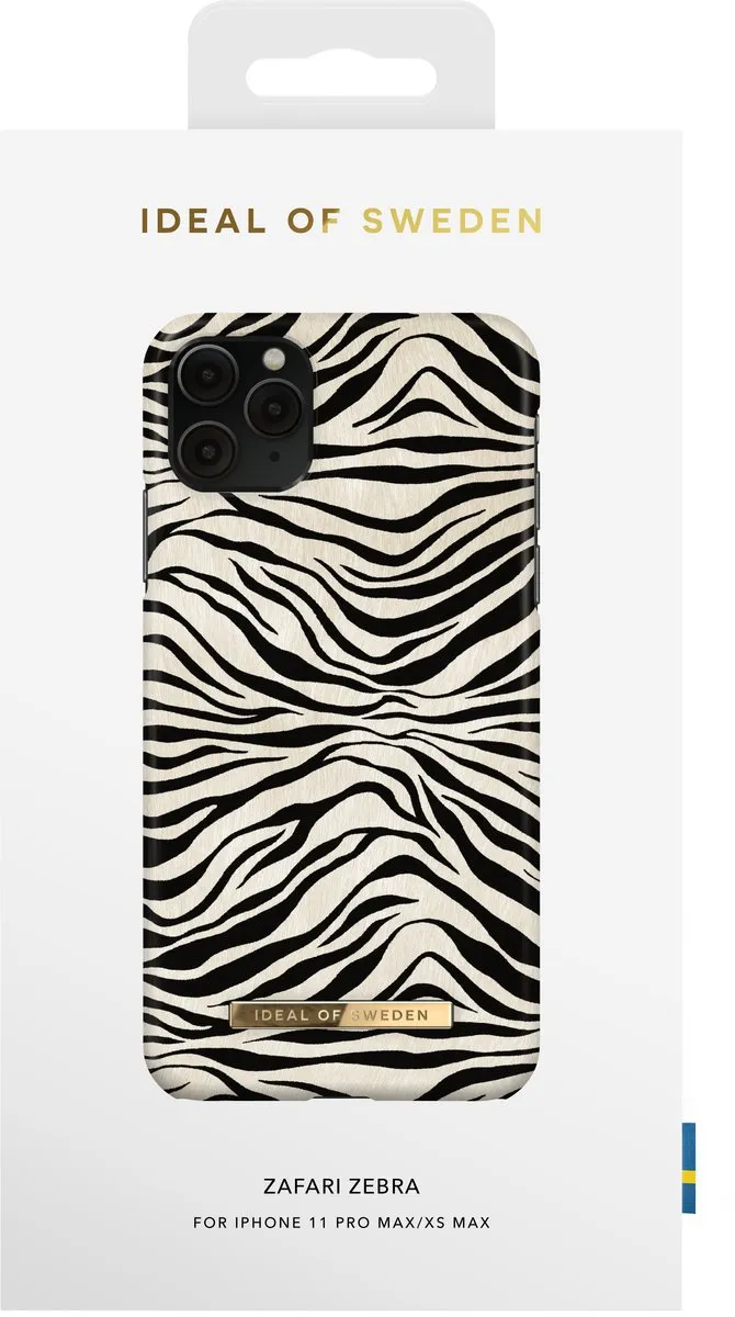 iDeal of Sweden Fashion Case Zafari Zebra iPhone 11 Pro Max - Meerkleurig